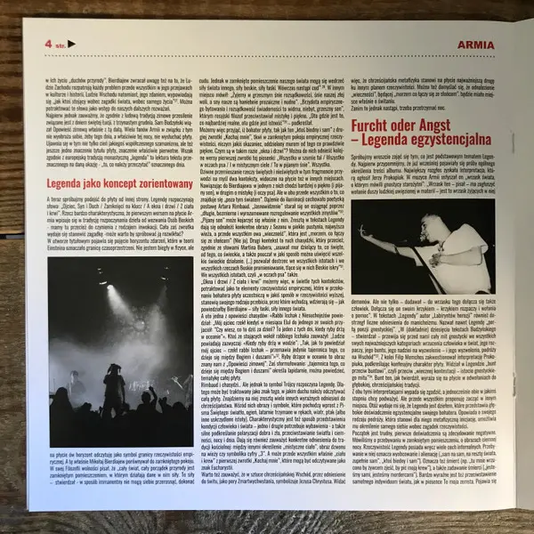 Armia - Legenda (180 грамм, Раскладная обложка, Альбом, Переиздание, Специальное издание) - фото №8