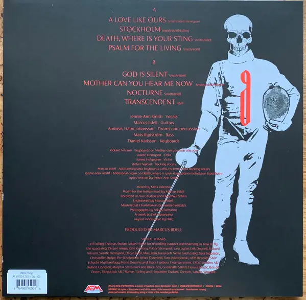 Avatarium - Death, Where Is Your Sting (Белый, Альбом, Лимитированое) - фото №2