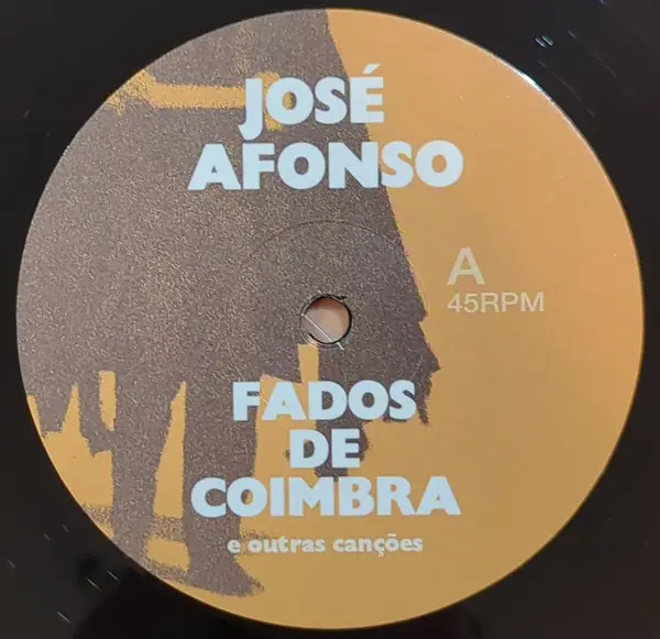 José Afonso - Fados De Coimbra E Outras Canções (LP, Album, Reissue) - фото №5
