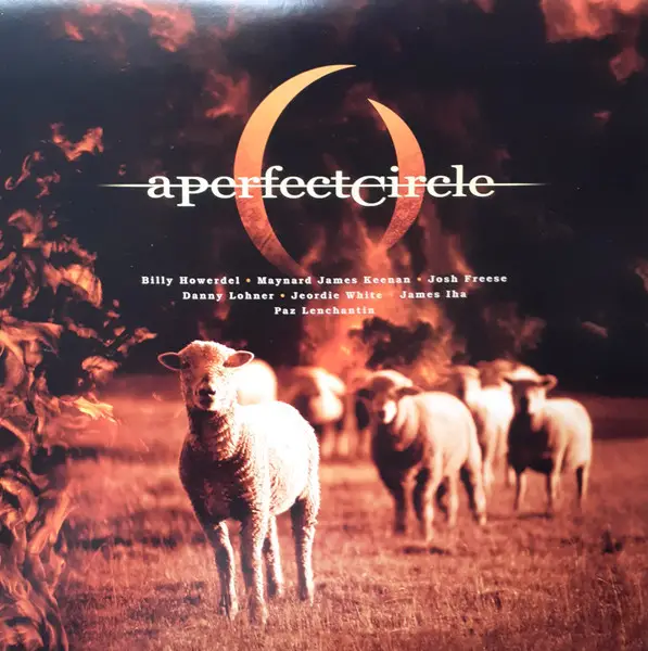 A Perfect Circle - Emotive (2 пластинки, Orange, Translucent, LP, Album) - фото №5