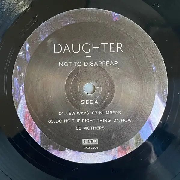 Daughter - Not To Disappear (LP, Album) - фото №7