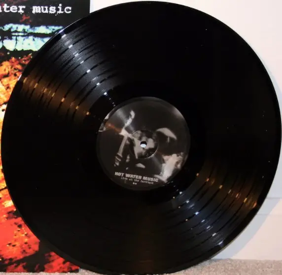 Hot Water Music - Live At The Hardback (LP, Album) - фото №2