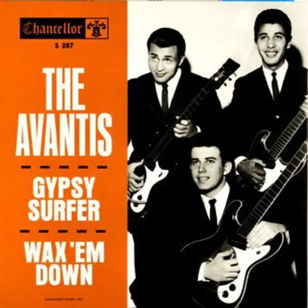 The Avantis - Gypsy Surfer / Wax 'Em Down (Синий, Прозрачный, 45 об/мин, Record Store Day, Переиздание)