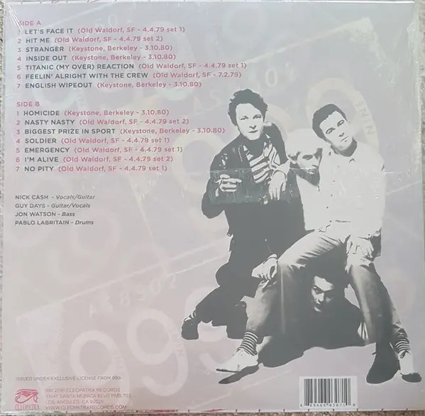 999 - Bay Area Homicide (Yellow, LP, Album) - фото №2