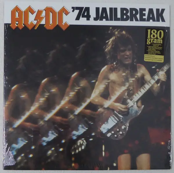 AC/DC - '74 Jailbreak (LP, Album, Compilation, Reissue, Remastered) - фото №7