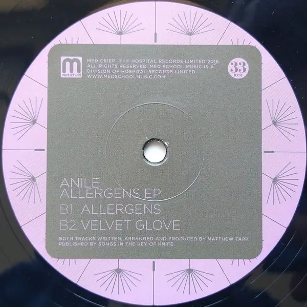 Anile - Allergens EP (EP) - фото №4