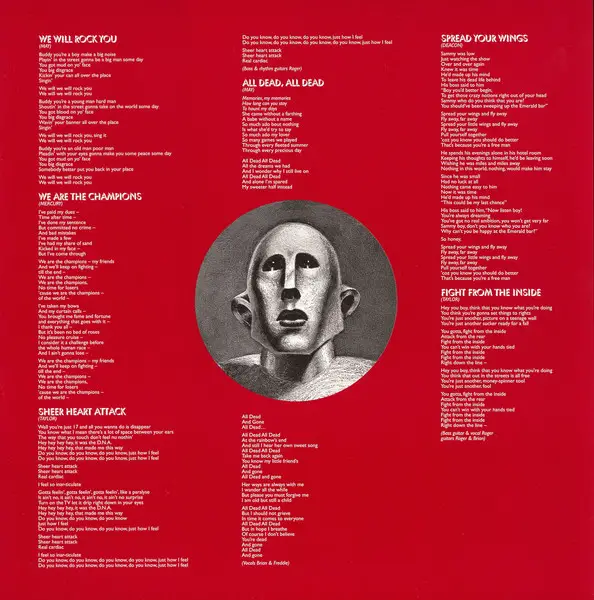Queen - News Of The World (180 грам, Розкладна обкладинка, Мастерінг на пів-швидкості, Альбом, Перевидання) - фото №7