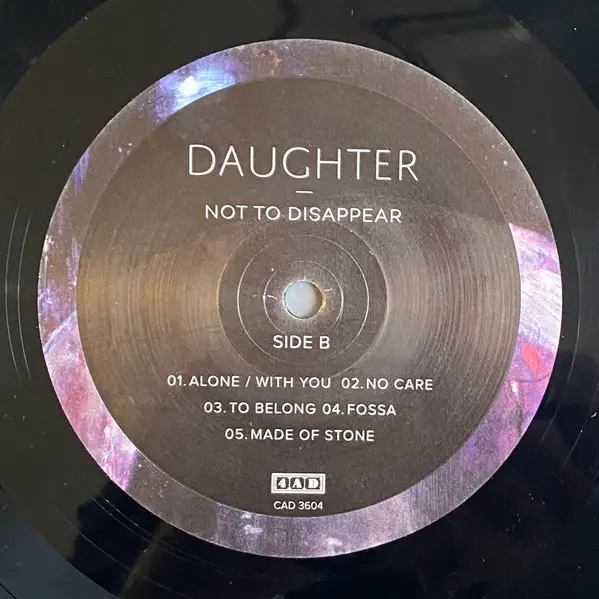 Daughter - Not To Disappear (LP, Album) - фото №8