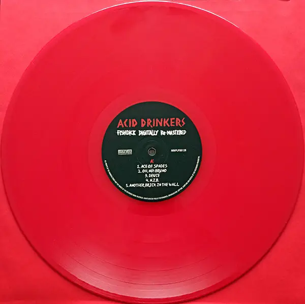 Acid Drinkers - Fishdick (Red, LP, Album, Reissue, Stereo) - фото №2