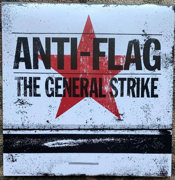 Anti-Flag - The General Strike (Красный, С брызгами, Альбом, Лимитированое, Переиздание) - фото №2