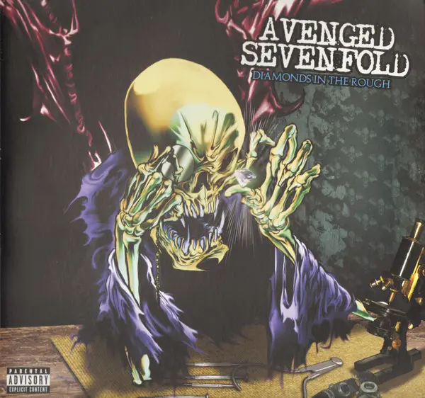 Avenged Sevenfold - Diamonds In The Rough (2 платівки, Прозорий, Збірник)