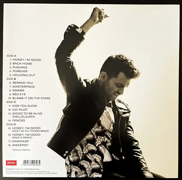 Andy Grammer - Magazines or Novels (Синий, Альбом, Deluxe издание, Лимитированое) - фото №2