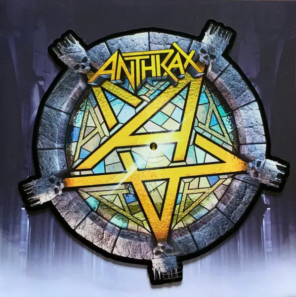 Anthrax - Blood Eagle Wings (33 ⅓ об/мин, Нестандартной формы, Лимитированое, Пронумерованный, Пластинка с изображением)