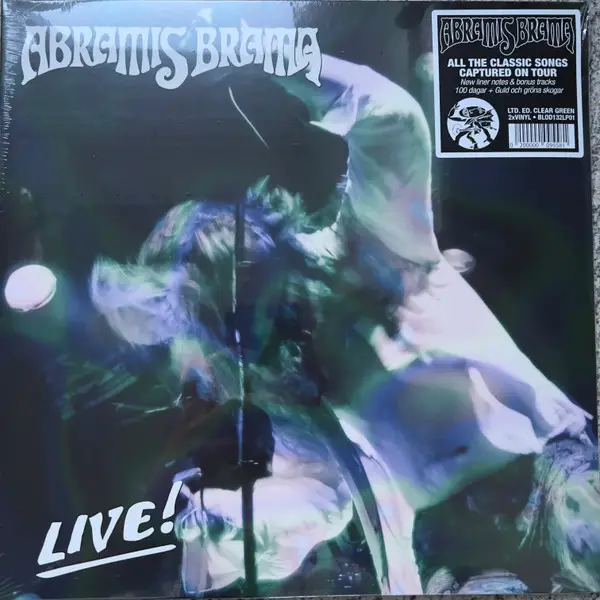 Abramis Brama - Live! (2 пластинки, Clear, Green, LP)
