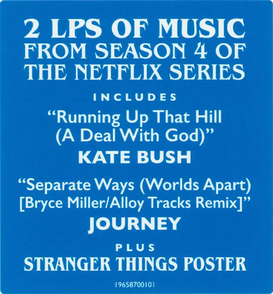 Various - Stranger Things 4: Soundtrack From The Netflix Series (2 платівки, Збірник) - фото №9