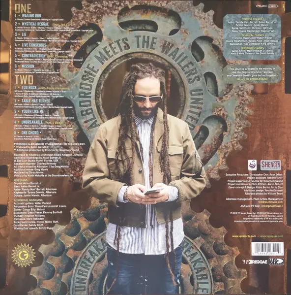 Alborosie & The Wailers Band - Unbreakable (2 платівки) - фото №2