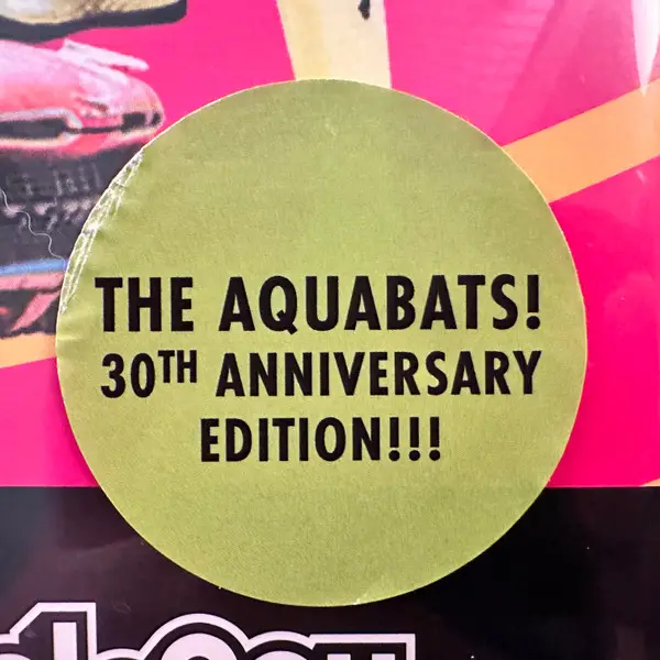 The Aquabats! - Vs. The Floating Eye Of Death! And Other Amazing Adventures - Vol. 1 (2 пластинки, Кровавые брызги, Розовый, Альбом, Лимитированое, Переиздание) - фото №14
