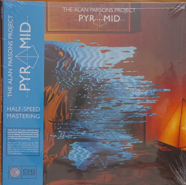 The Alan Parsons Project - Pyramid (2 пластинки, 45 об/мин, Альбом, Лимитированое, Пронумерованный, Переиздание, Ремастеринг)