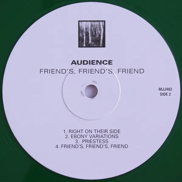 Audience - Friend's Friend's Friend (Прозрачный, Зелёный, Альбом, Переиздание) - фото №6