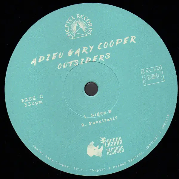 Adieu Gary Cooper - Outsiders (2 пластинки, LP, Album) - фото №5