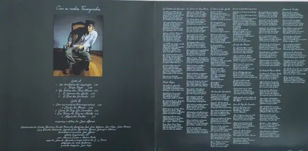 José Afonso - Com As Minhas Tamanquinhas (LP, Album, Reissue, Stereo) - фото №3
