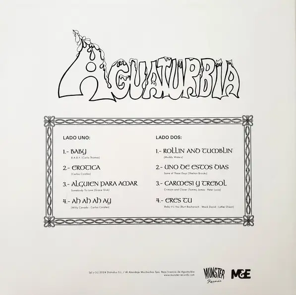 Aguaturbia - Aguaturbia (LP, Album, Reissue, Remastered, Stereo) - фото №3