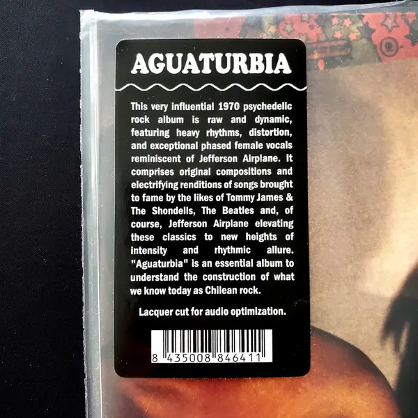 Aguaturbia - Aguaturbia (LP, Album, Reissue, Remastered, Stereo) - фото №8