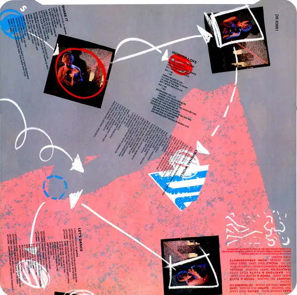 David Bowie - Let's Dance (LP, Album, Reissue, Remastered, Stereo) - фото №5
