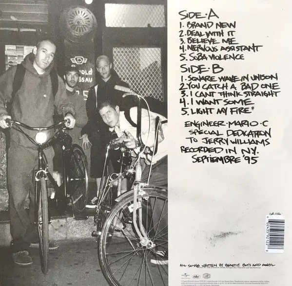 Beastie Boys - Aglio E Olio (EP, Reissue) - фото №3