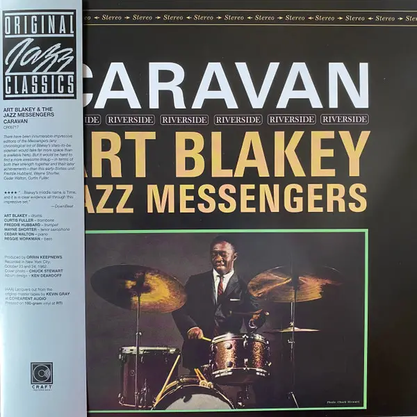 Art Blakey & The Jazz Messengers - Caravan (180 грам, Альбом, Перевидання)