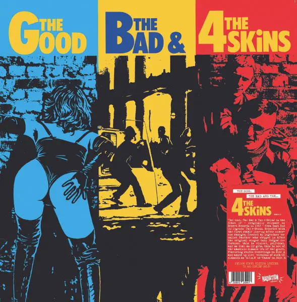 4 Skins - The Good, The Bad & The 4 Skins (Yellow, LP, Album, Reissue)
