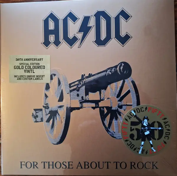 AC/DC - For Those About To Rock (Gold, Gatefold, LP, Album, Reissue, Remastered) - фото №12