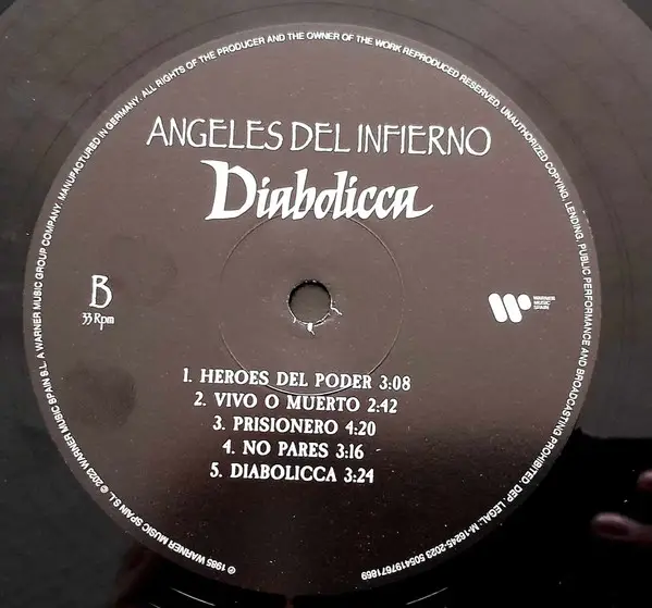 Angeles Del Infierno - Diabolicca (Альбом, Переиздание, Дополнительная печать) - фото №13