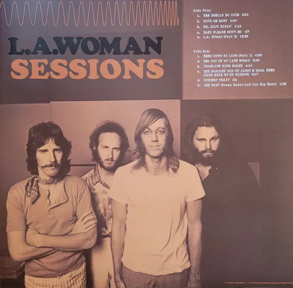 The Doors - L.A. Woman Sessions (4 платівки) - фото №16