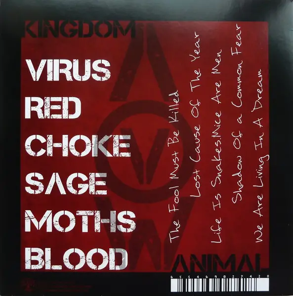 A Vulture Wake - One.Kingdom.Animal (Red, White, LP, Compilation) - фото №2