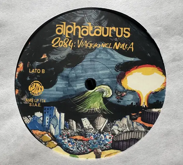 Alphataurus - 2084: Viaggio Nel Nulla (180 грамм, Альбом, Лимитированое) - фото №10