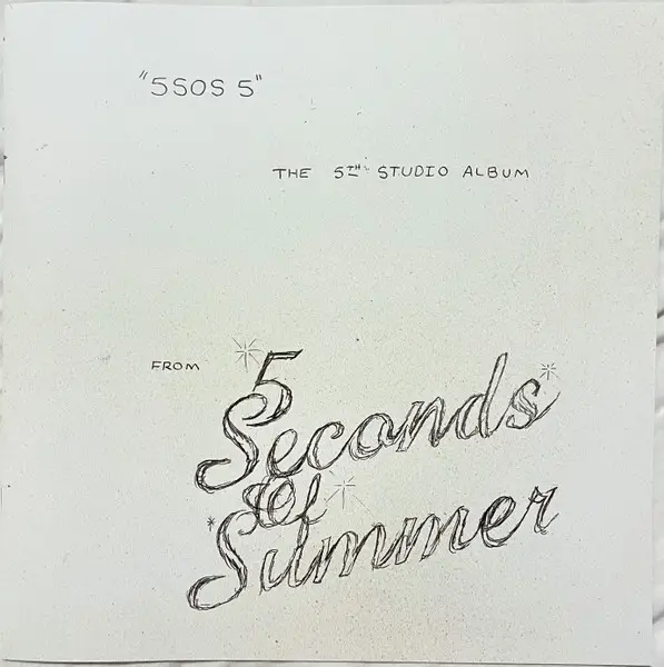 5 Seconds Of Summer - 5SOS5 (2 пластинки, Opaque, White, LP) - фото №4