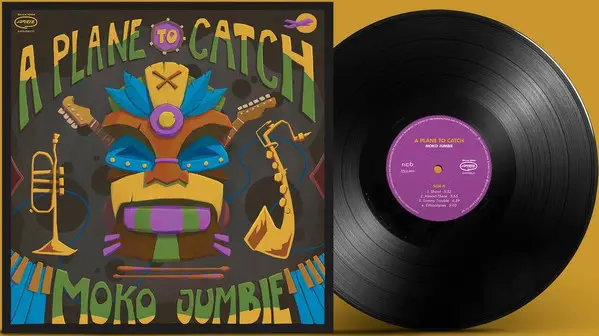 A Plane To Catch - Moko Jumbie (LP, Album) - фото №3