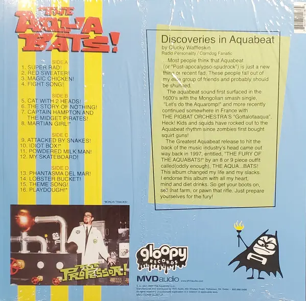 The Aquabats! - The Fury Of The Aquabats! (2 пластинки, Альбом, Переиздание, Ремастеринг) - фото №2