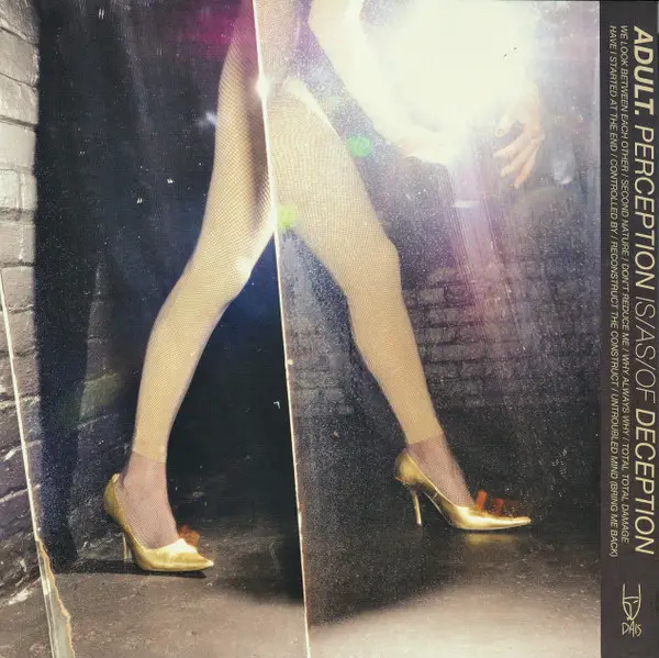 ADULT. - Perception Is / As / Of Deception (LP, Album) - фото №3