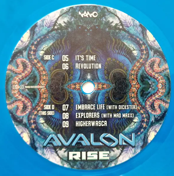 Avalon - Rise (2 платівки, Блакитний, Альбом) - фото №6