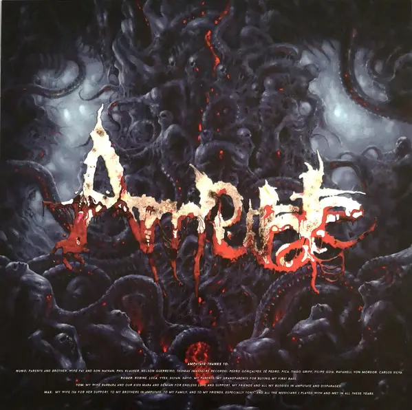 Amputate - Dawn Of Annihilation (Красный, Альбом, Лимитированое) - фото №5