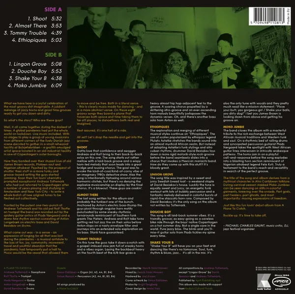 A Plane To Catch - Moko Jumbie (LP, Album) - фото №2