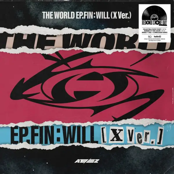 Ateez - The World Ep.Fin : Will (X Ver.) (2 платівки, Альбом, Record Store Day, Лимітоване)