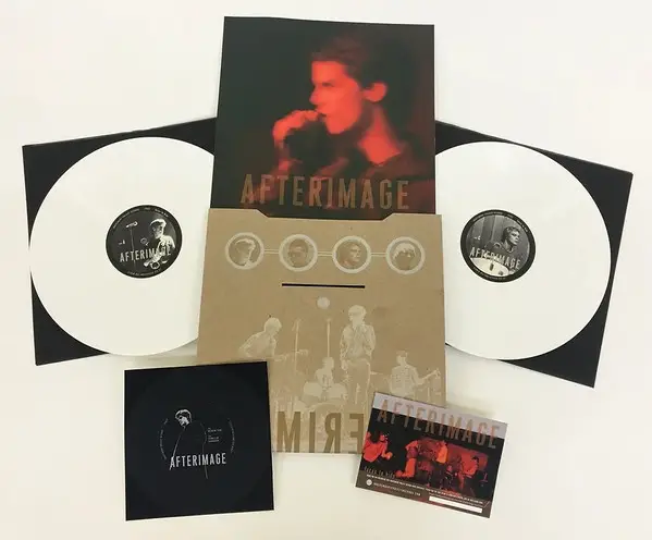 Afterimage - Faces To Hide (2 платівки, White, LP, Compilation, Numbered) - фото №4