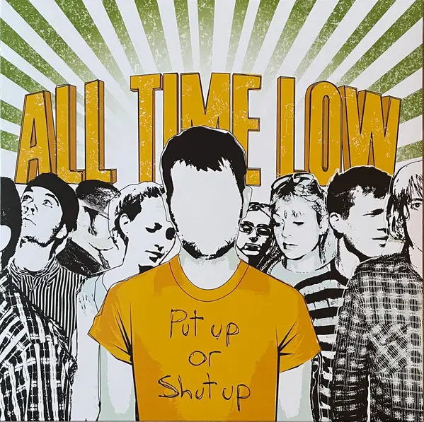 All Time Low - Put Up Or Shut Up (Жёлтый, Полупрозрачный, EP, Лимитированое, Переиздание, Дополнительная печать)