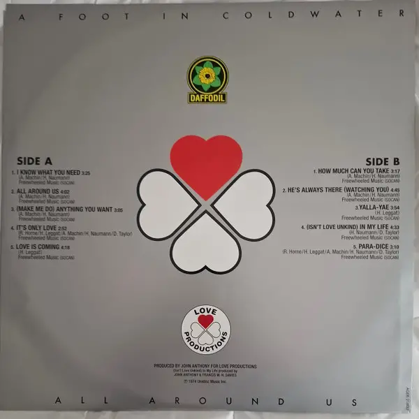 A Foot In Coldwater - All Around Us (LP) - фото №6