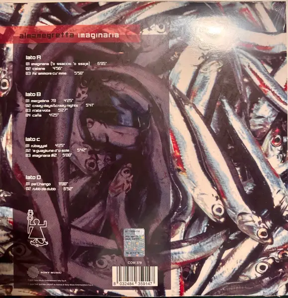 Almamegretta - Imaginaria (2 платівки, 180 грам, Альбом, Лимітоване, Пронумерований, Перевидання, Ремастеринг) - фото №2