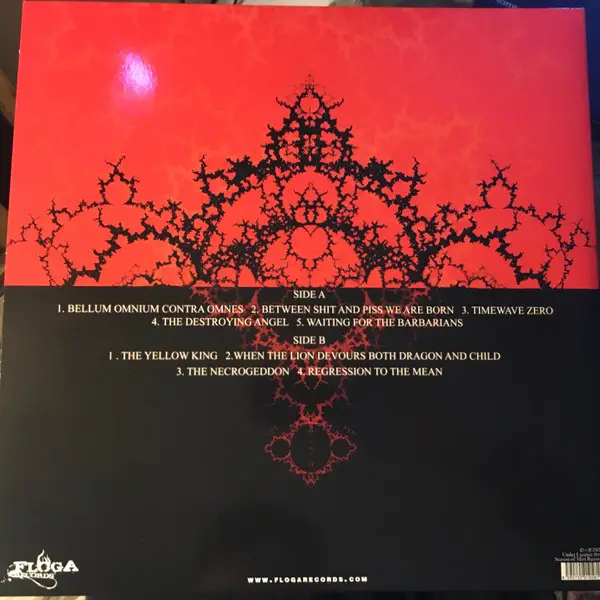 Anaal Nathrakh - Eschaton (Прозрачный, Чёрный, Красный, Брызги, Альбом, Лимитированое, Переиздание, Ремастеринг) - фото №2