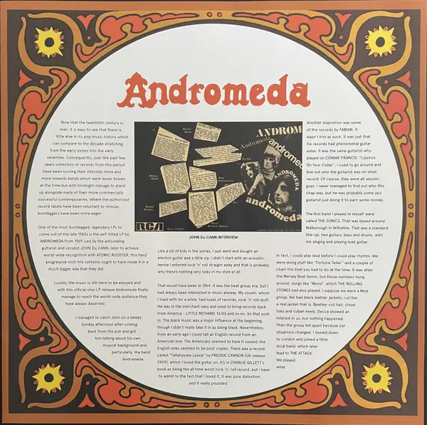 Andromeda - Andromeda (Альбом, Лимитированое, Переиздание) - фото №5